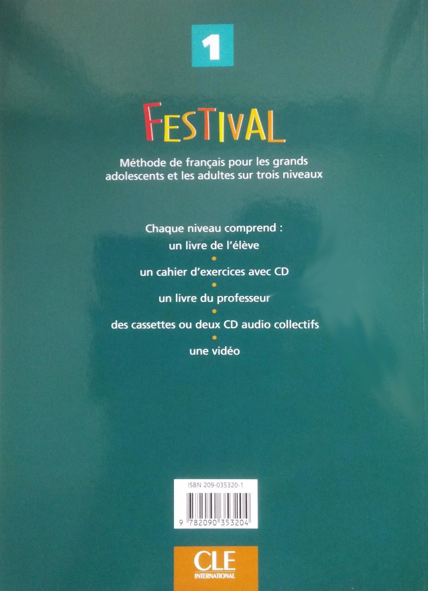 Festival 1 Livre de l'eleve