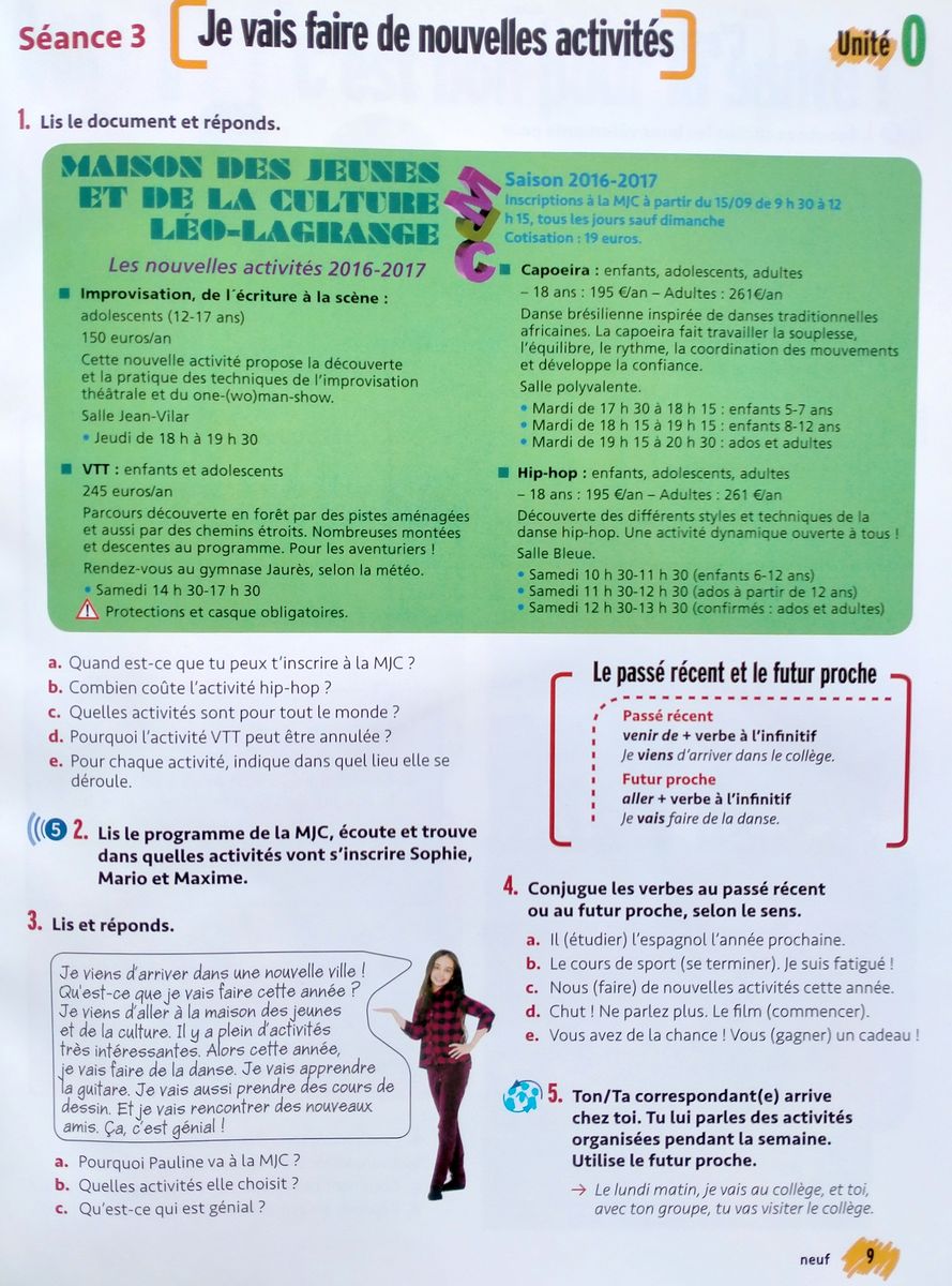 Merci! 3 Livre de l'eleve + DVD-ROM
