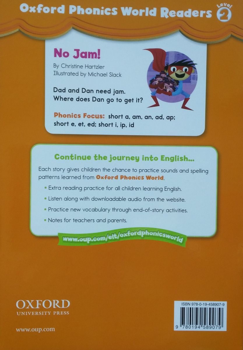 Oxford Phonics World Readers 2 No Jam