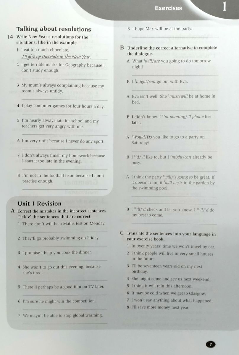 New Horizons 3 Workbook