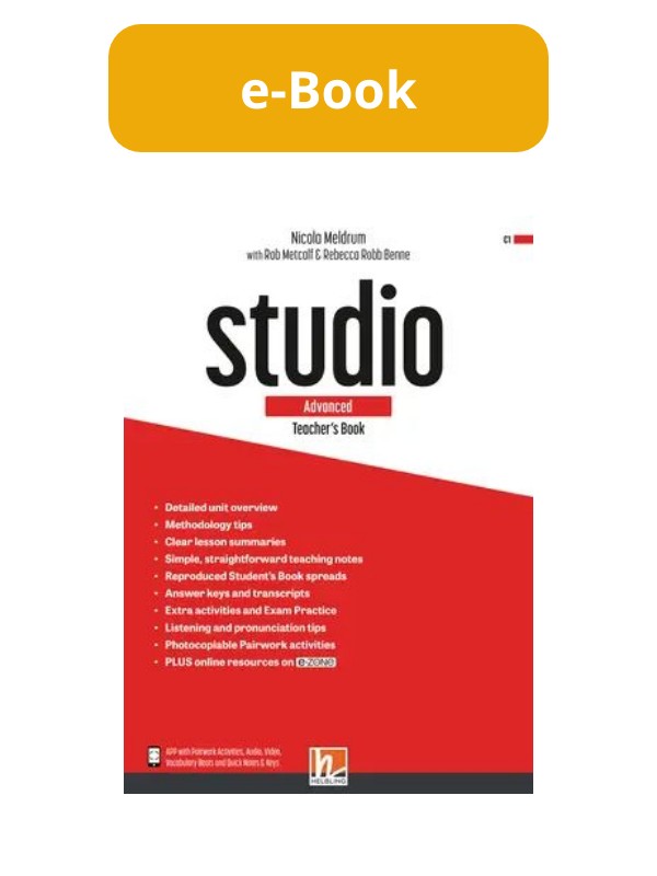 STUDIO Advanced Teacher's Book e-book