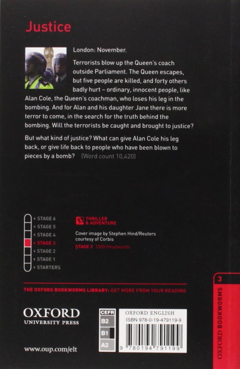 Oxford Bookworms Library 3 Justice