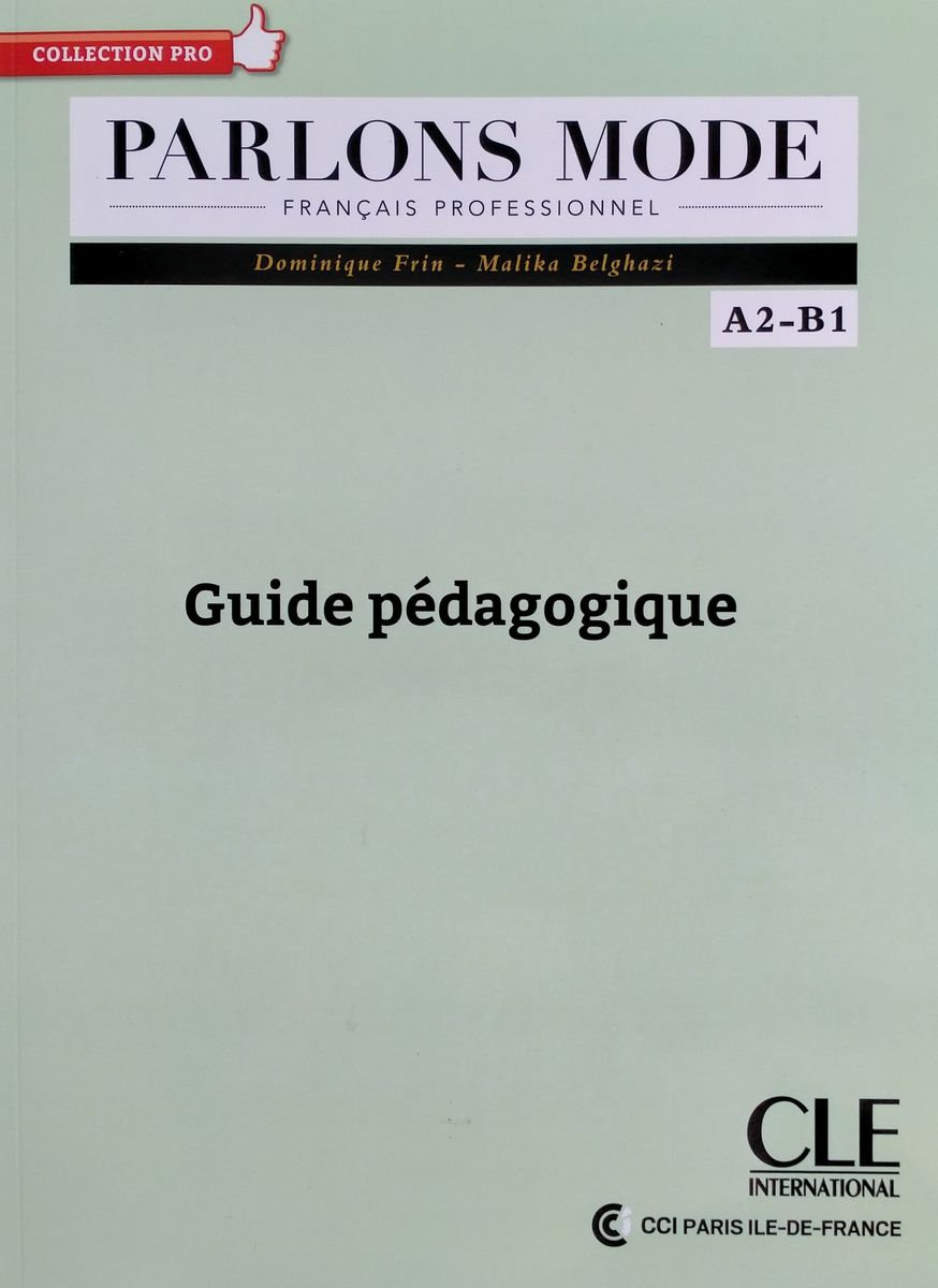 Parlons Mode A2-B1 Guide Pedagogique