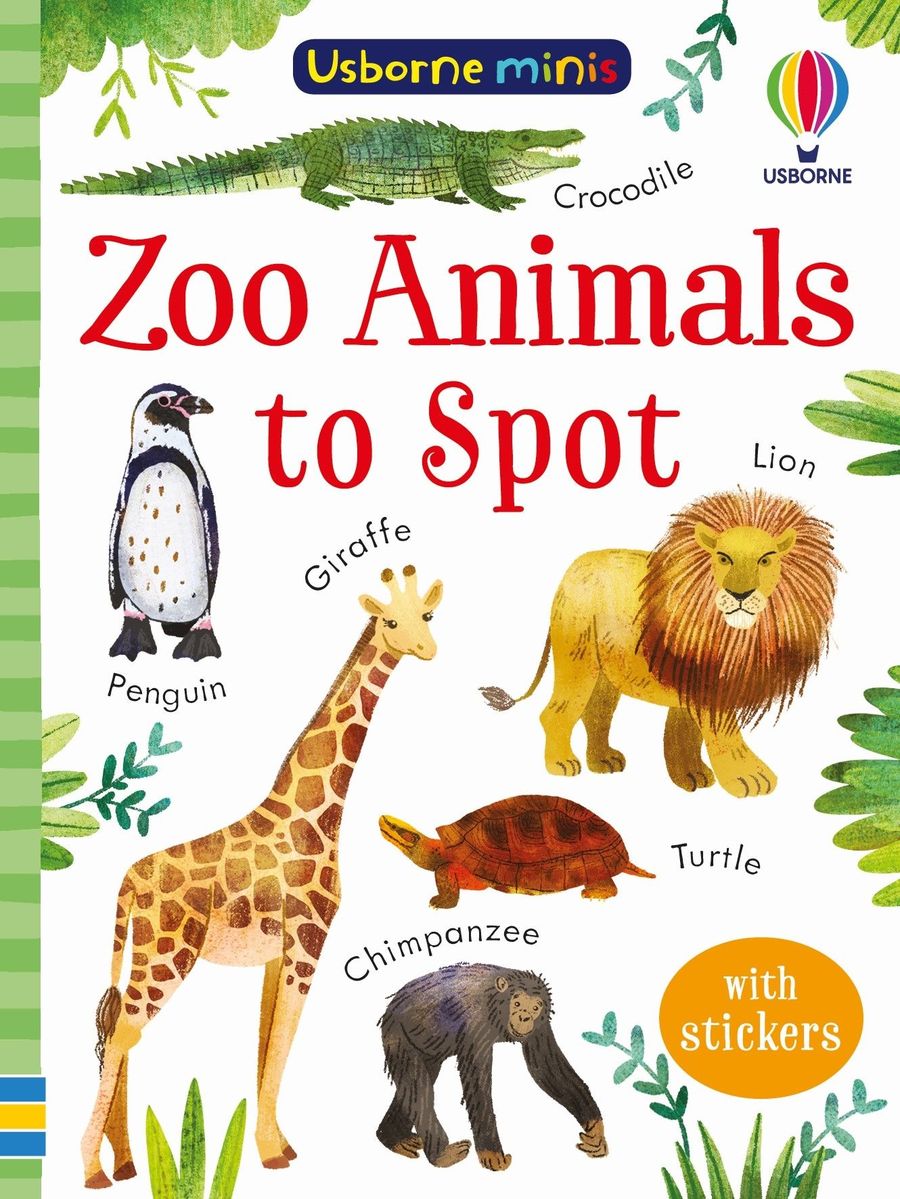 Usborne Minis Zoo Animals to Spot