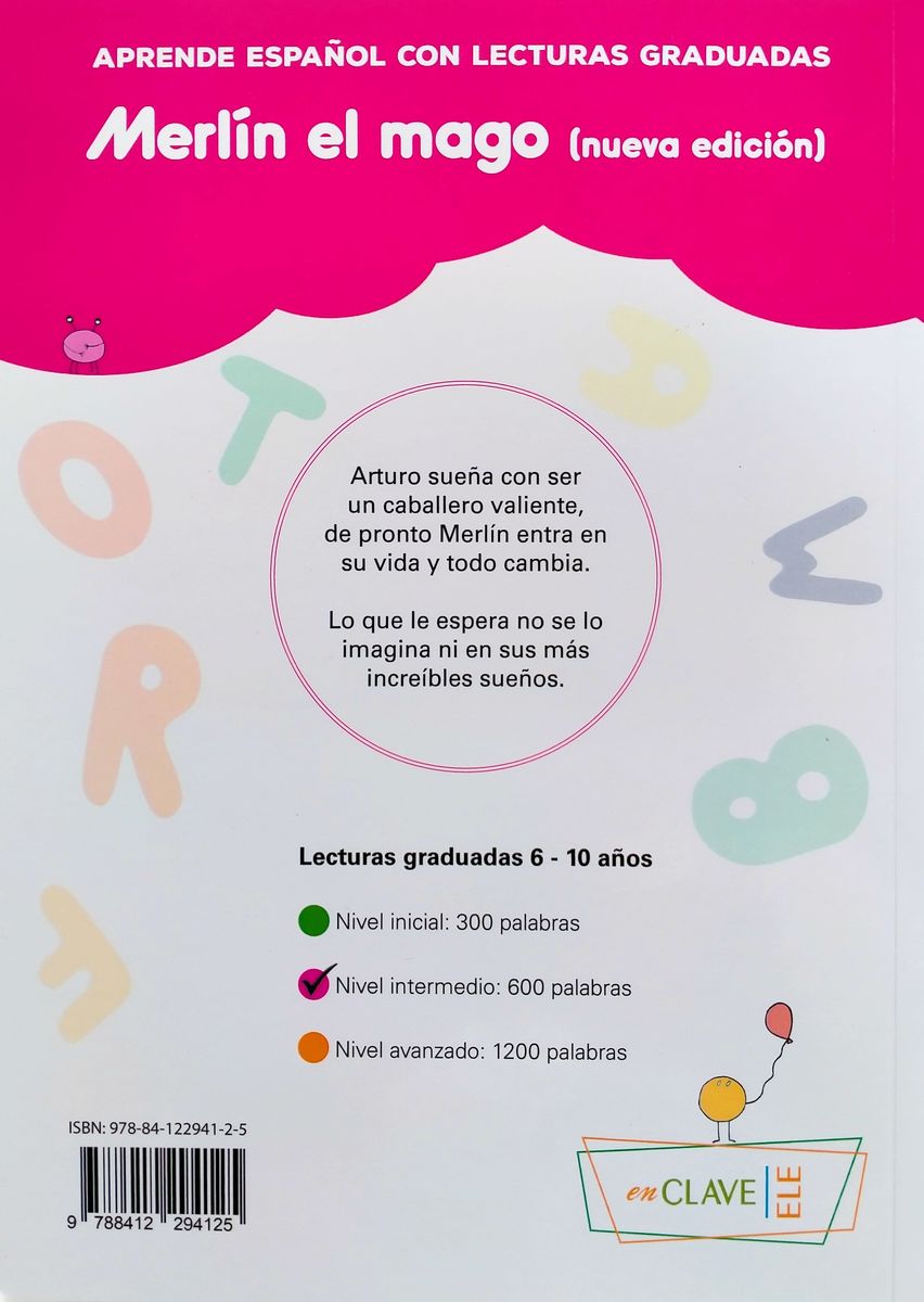 Lecturas en Espanol Facil 2 Merlin el mago