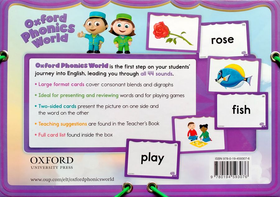 Oxford Phonics World 4 Cards