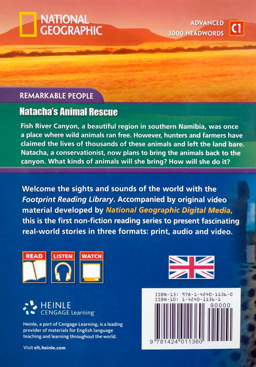 Footprint Reading Library 3000 Headwords Natacha's Animal Rescue (C1)