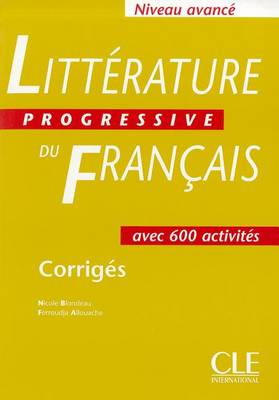 Litterature Progressive du Francais Avance Corriges (ответы)