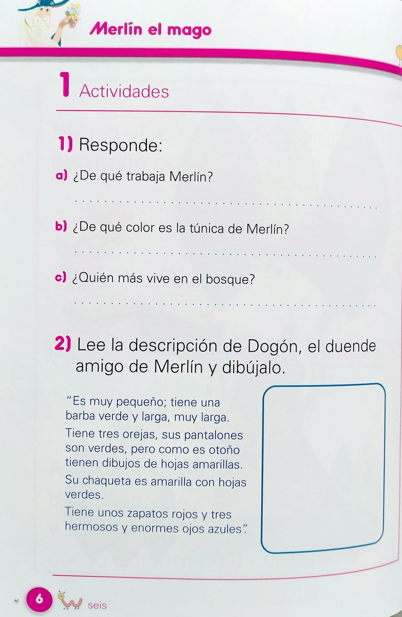 Lecturas en Espanol Facil 2 Merlin el mago