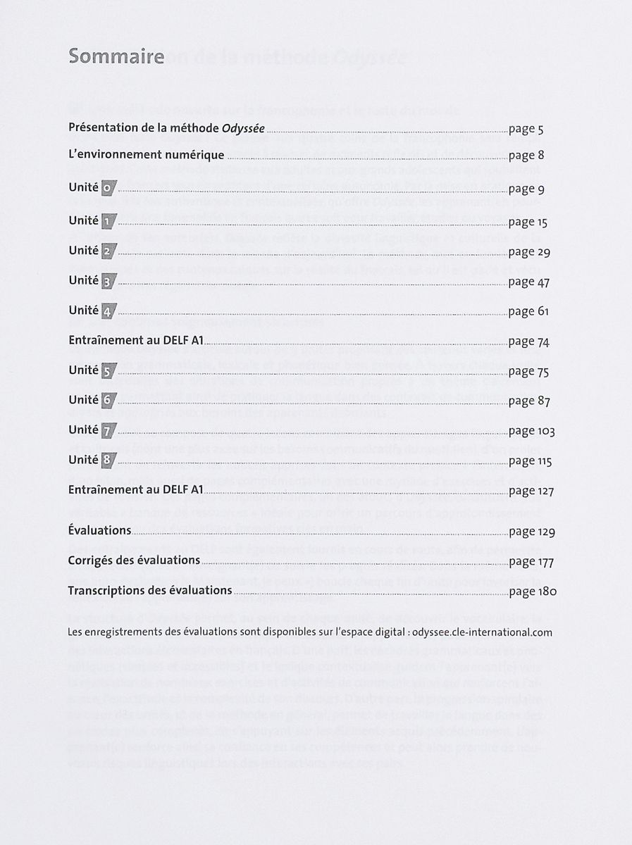 Odyssee A1 Guide pedagoique