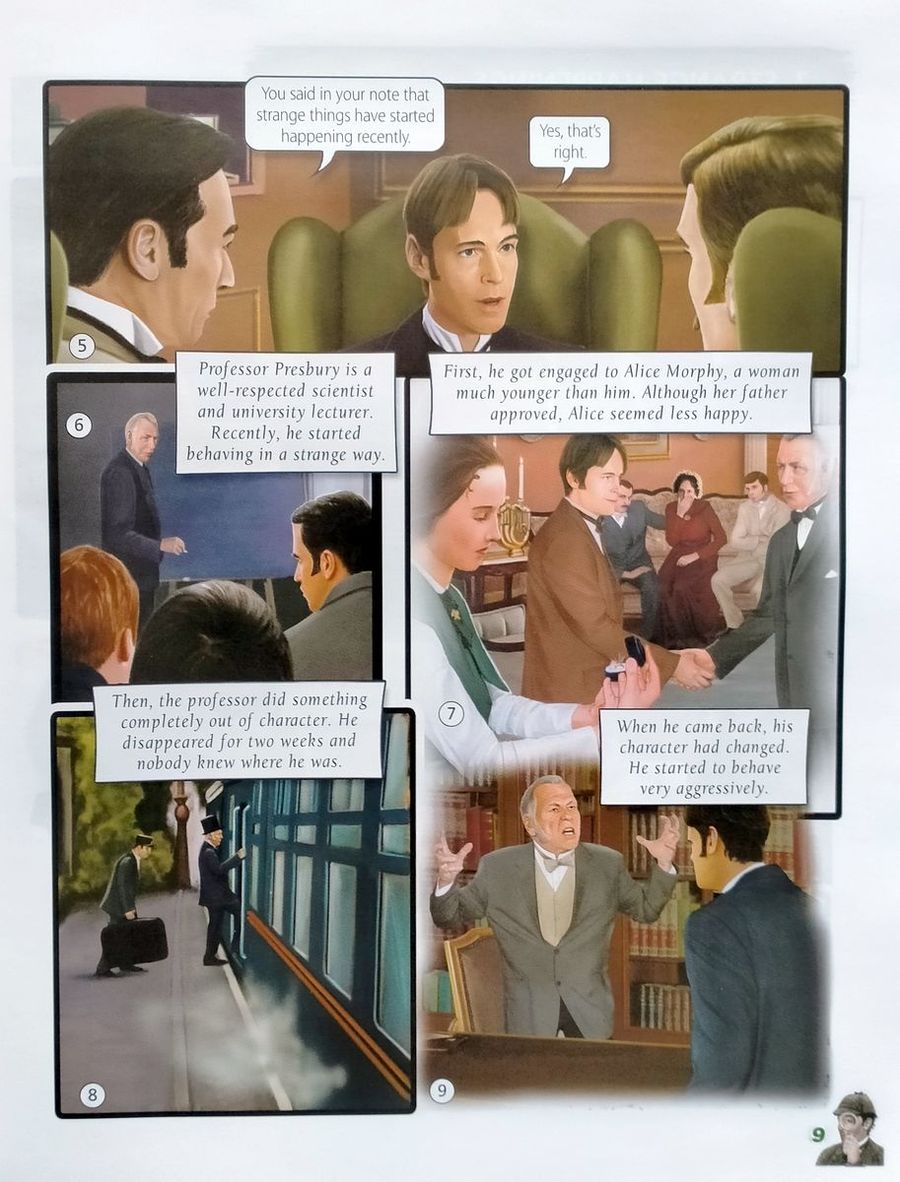 Illustrated Readers 3 The Creeping Man