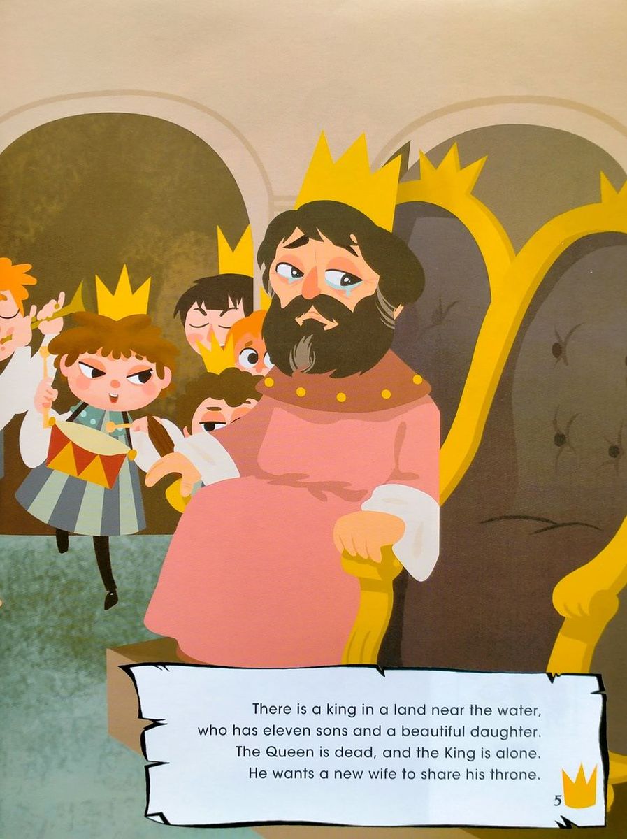 Storytime 1 Hans Christian Andersen The Wild Swans with Application