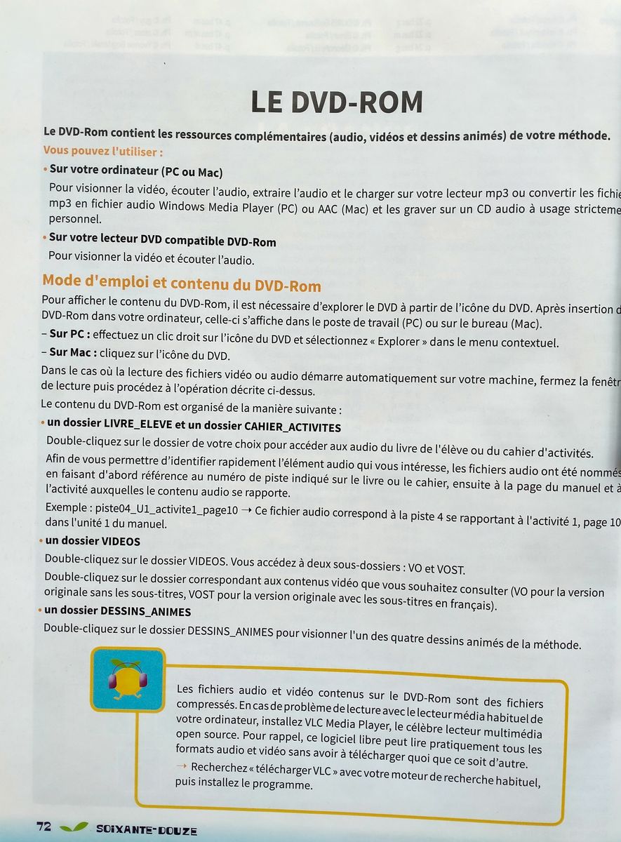 Jus d'orange 1 A1.1 Livre de l'eleve + DVD-ROM