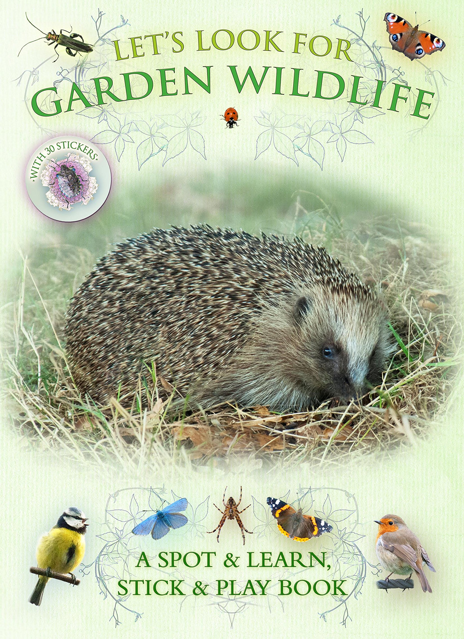 Let's Look for Garden Wildlife: A Spot & Learn, Stick & Play Book