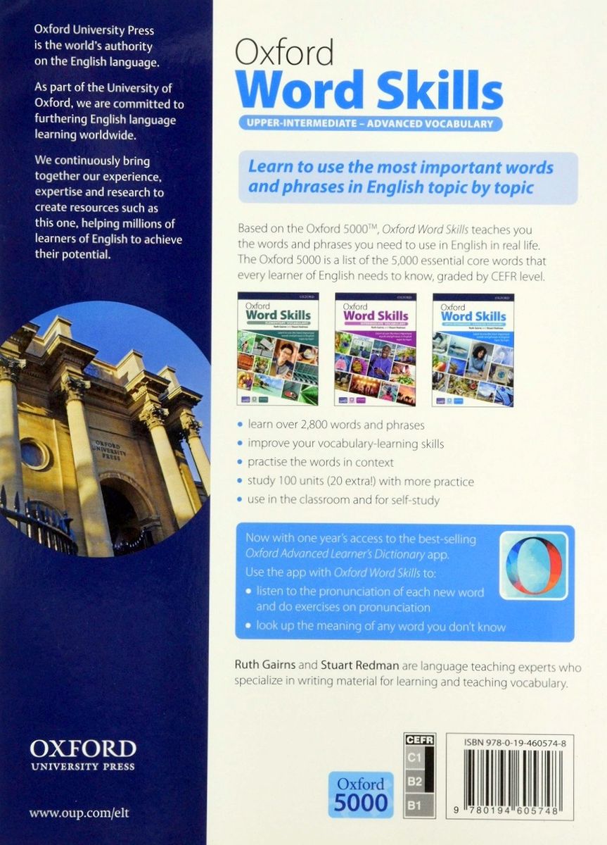Oxford Word Skills Upper-Intermediate-Advanced Vocabulary Student's Book with Answer Key