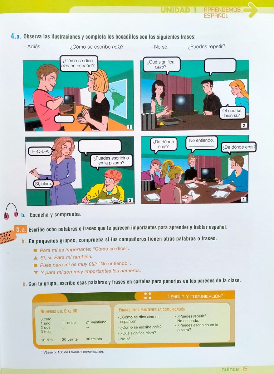 En Accion 1 A1-A2 Libro del Alumno + Audio Descargable