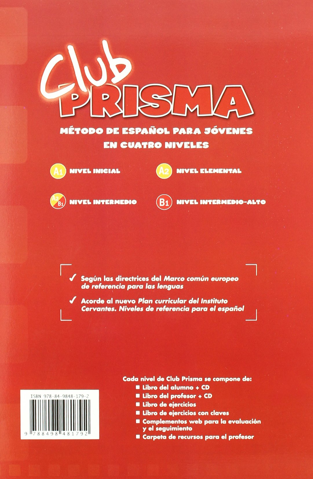 Club Prisma B1 Ejercicios con claves