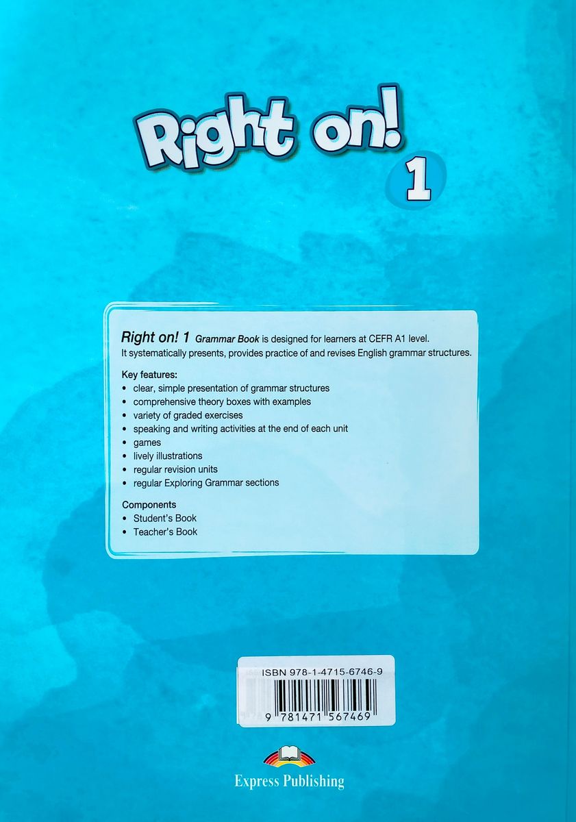 Right On! 1 Grammar Teacher's Book with Digibook