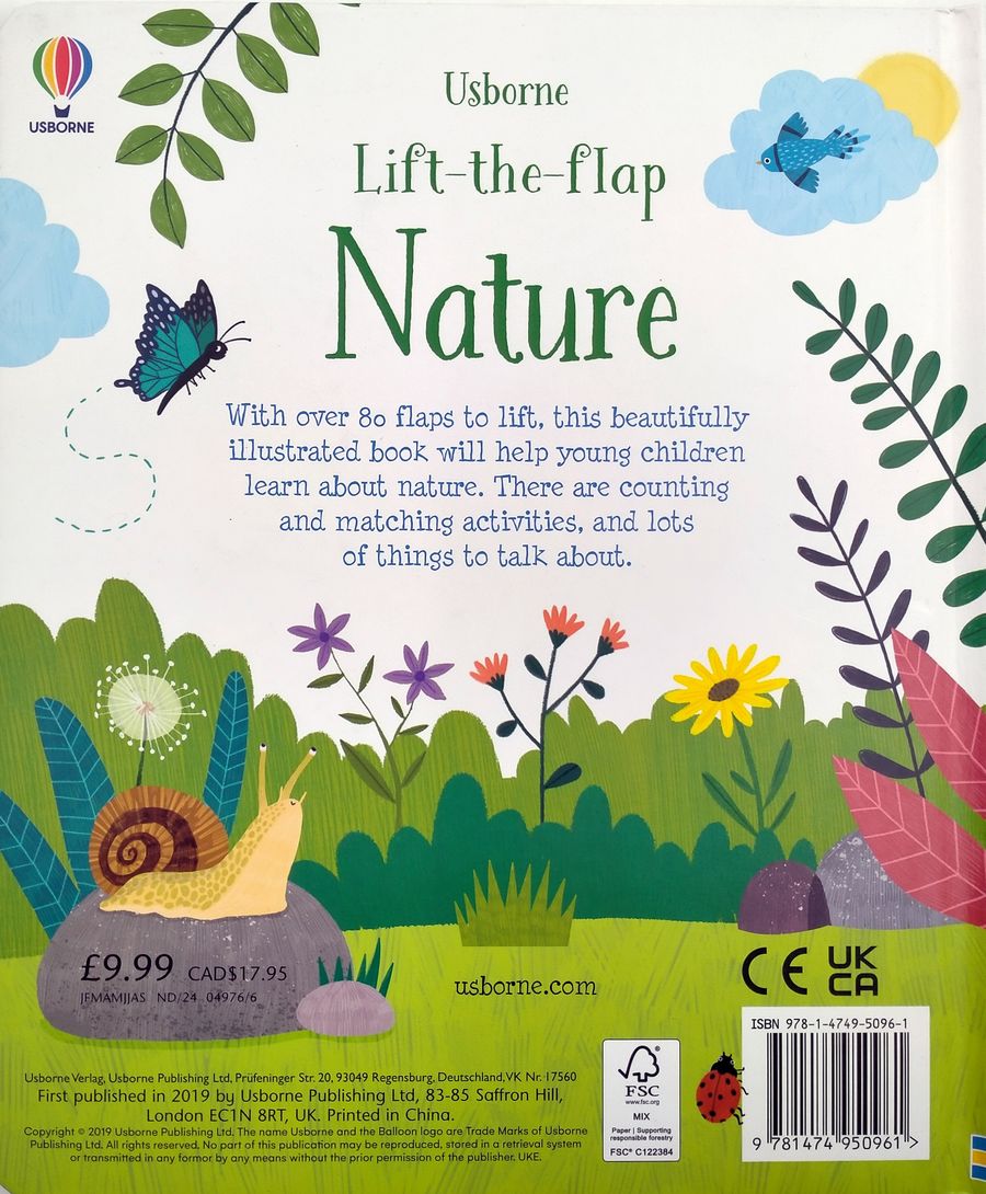 Usborne Lift-the-Flap Nature