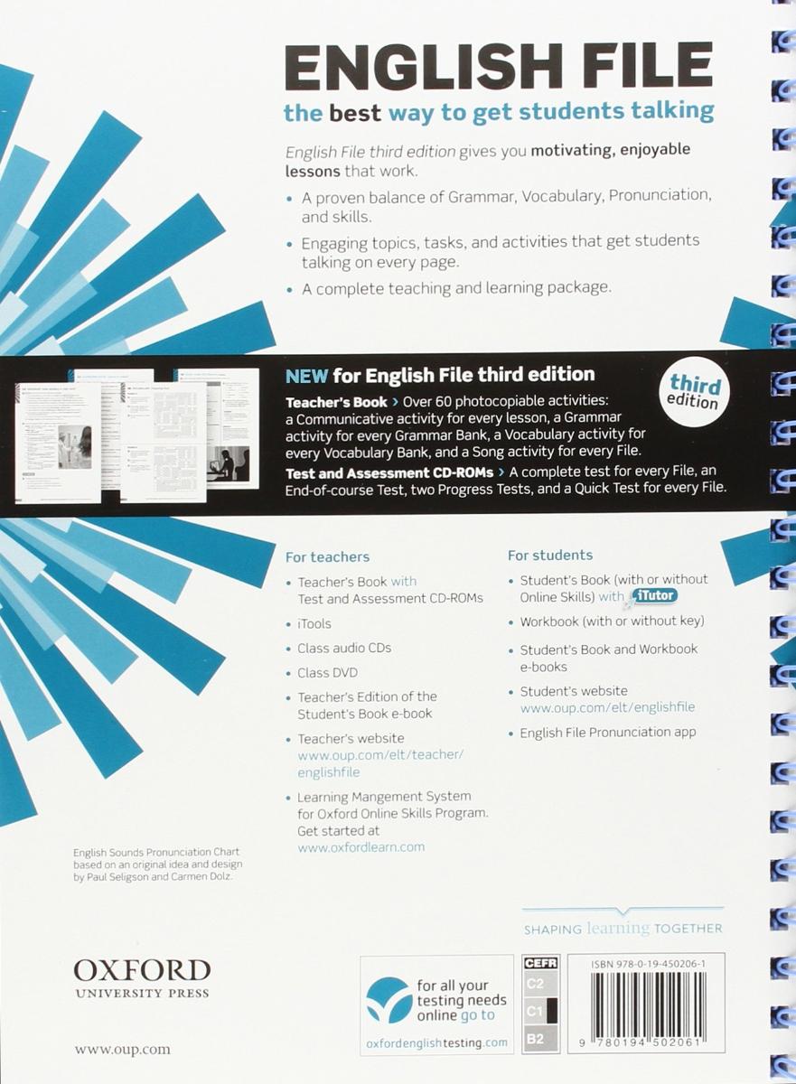 English File (3rd edition): Advanced Teacher's Book with Test and Assessment CD-ROM