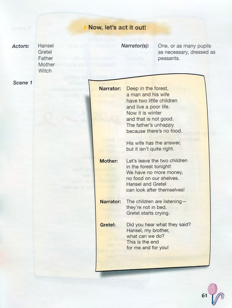 Storytime 2 The Brothers Grimm Hansel and Gretel with Application