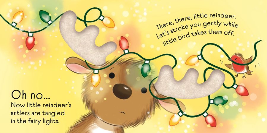 Usborne Touchy-feely There There Little Reindeer
