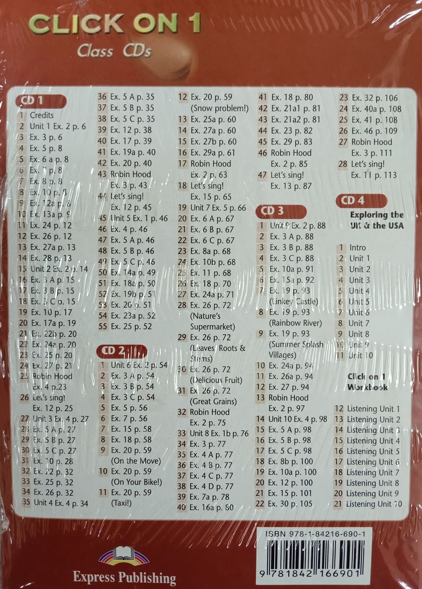 Click On 1 Class Audio CDs
