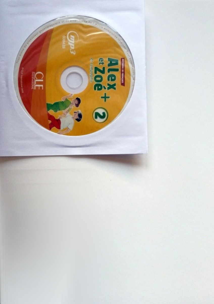 Alex et Zoe Plus 2 Livre de l'eleve + CD