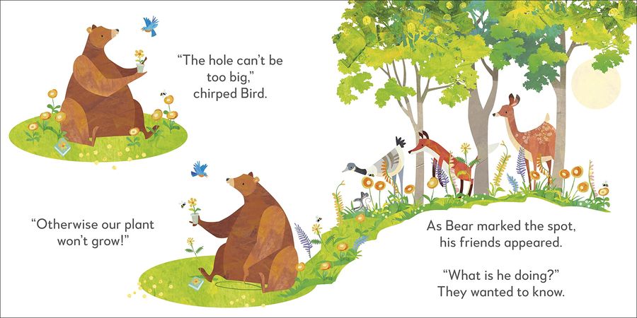 Jonny Lambert's Bear and Bird Lend a Helping Hand