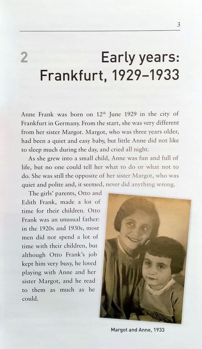 Oxford Bookworms Factfiles 3 The Life and Diaries of Anne Frank with Audio Download (access card inside)