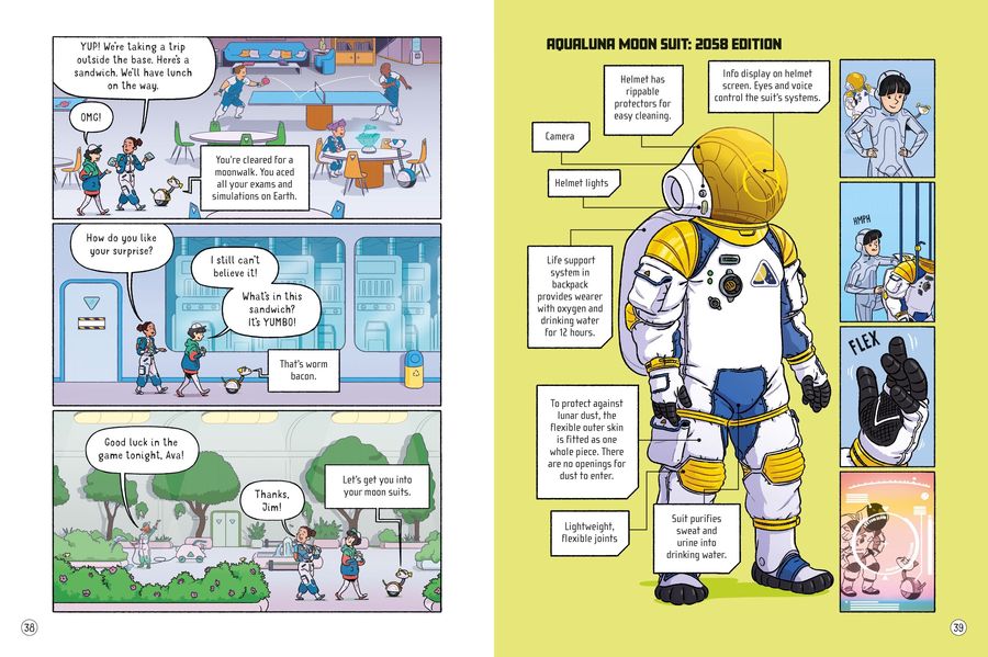 Usborne 24 Hours on the Moon