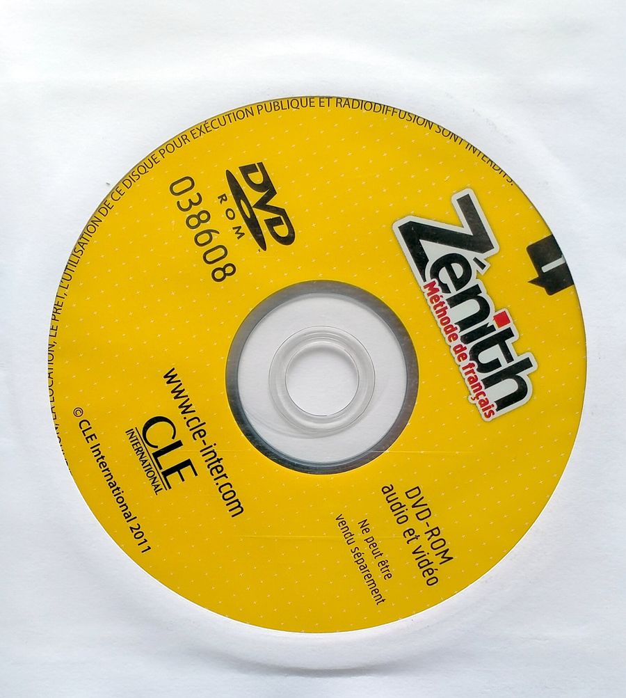 Zenith 1 Livre de l'eleve + DVD-ROM