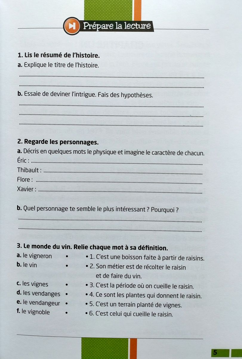 Pause Lecture Facile 6 Chantage Dans les Vignes + CD