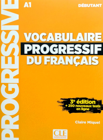 Vocabulaire Progressif du Francais 3eme edition Debutant A1 Livre + CD + web