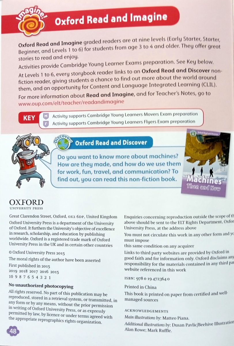 Oxford Read and Imagine 4 A Machine for Future