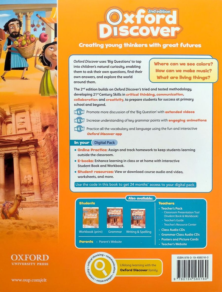 Oxford Discover (2nd edition) 3 Student Book with Digital Pack