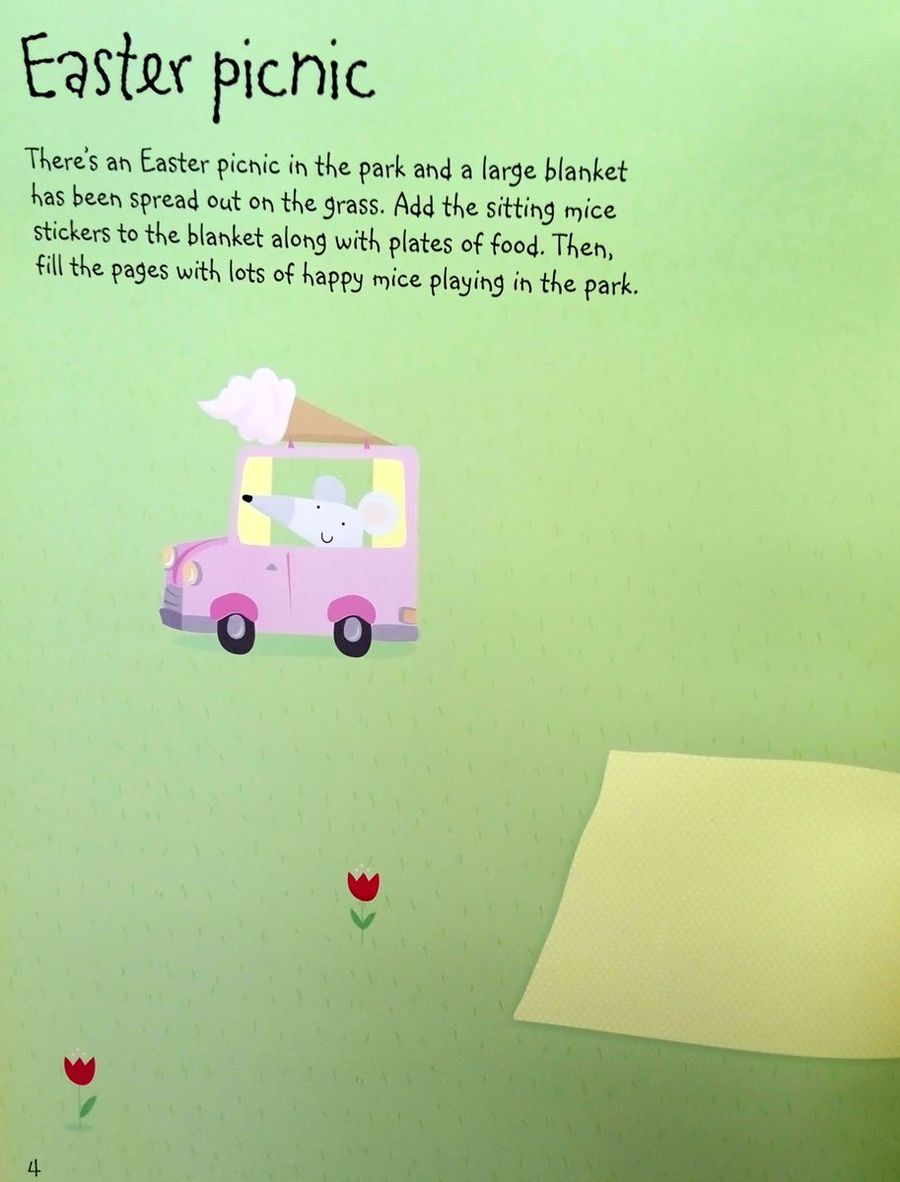 Easter Sticker Book
