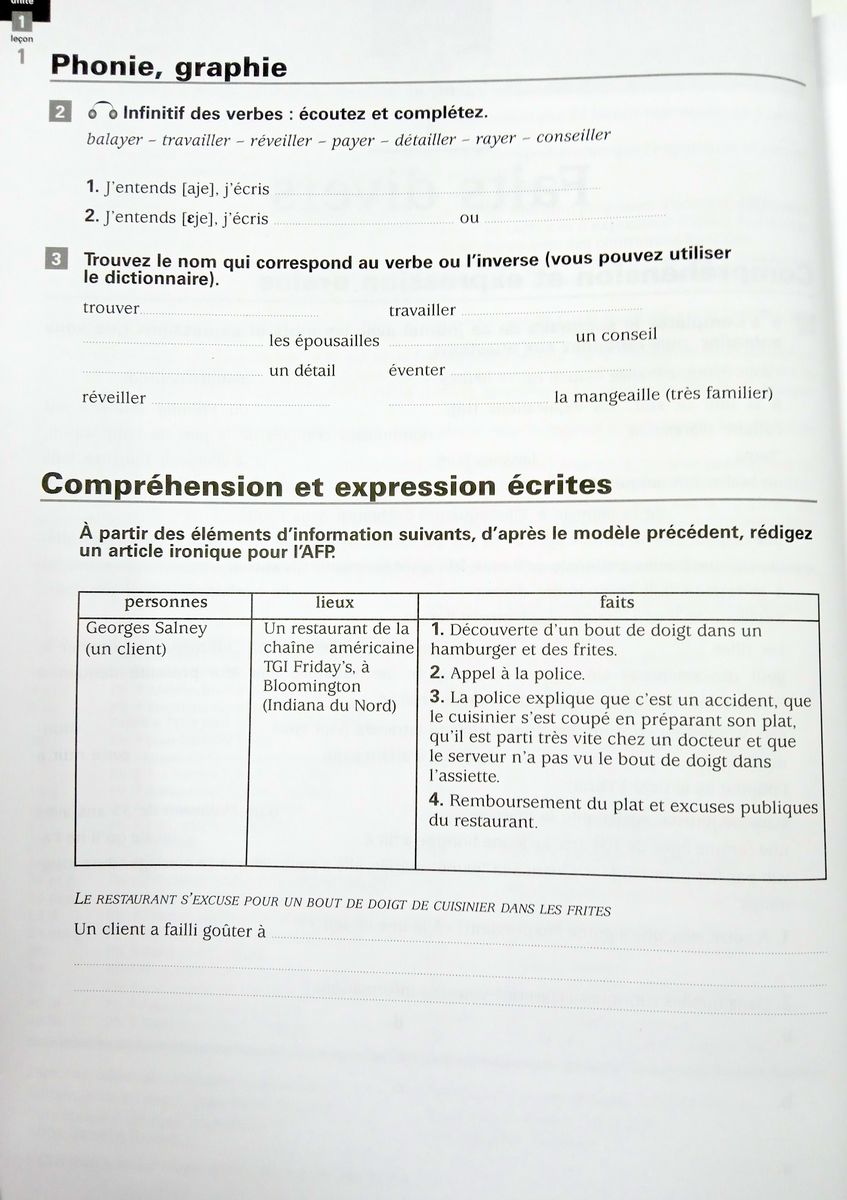 Festival 3 Cahier d'exercices + CD