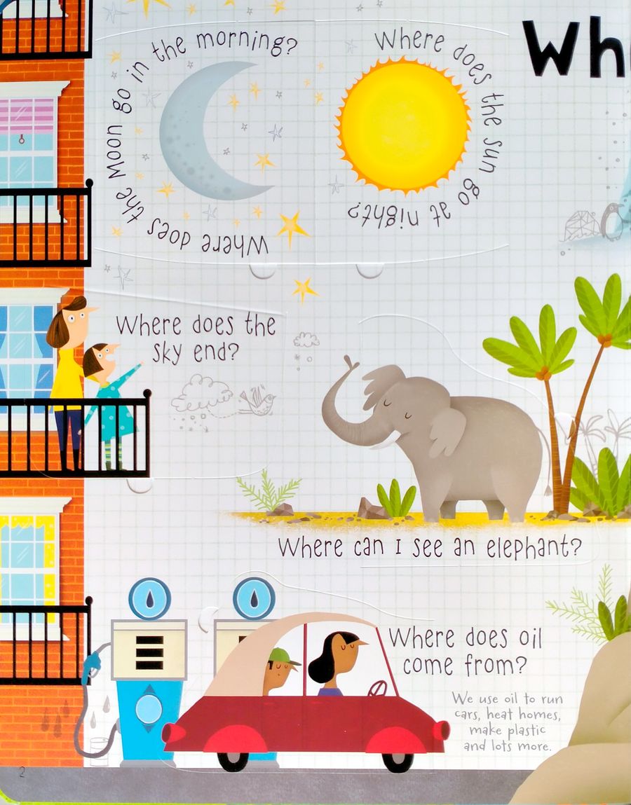 Usborne Lift-the-Flap Questions and Answers About Our World