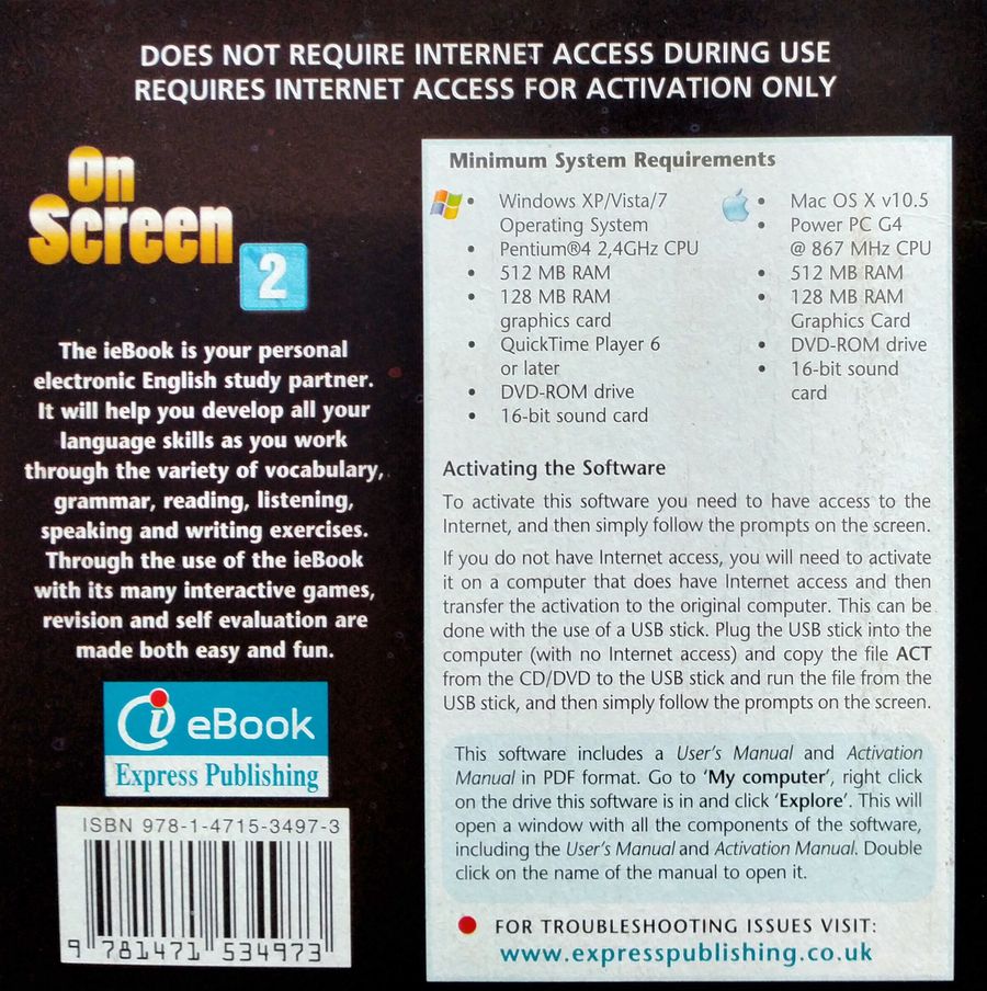 On Screen 2 Student's Book with ie-Book