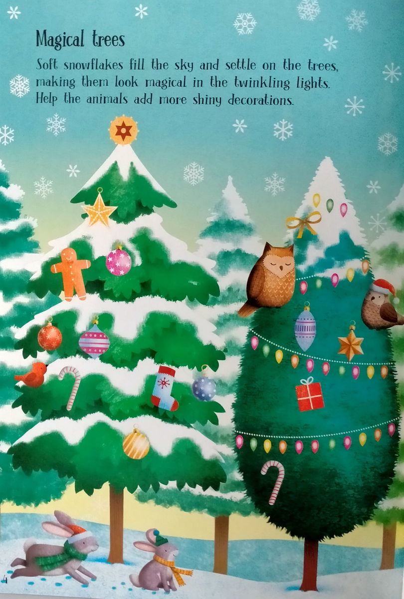 Sparkly Christmas Sticker Book