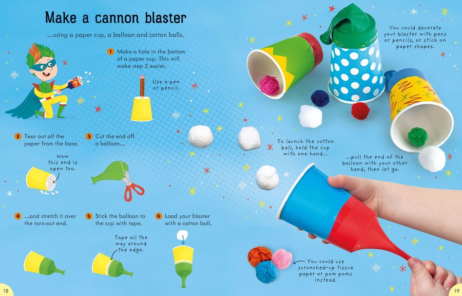 Usborne Superhero things to make and do