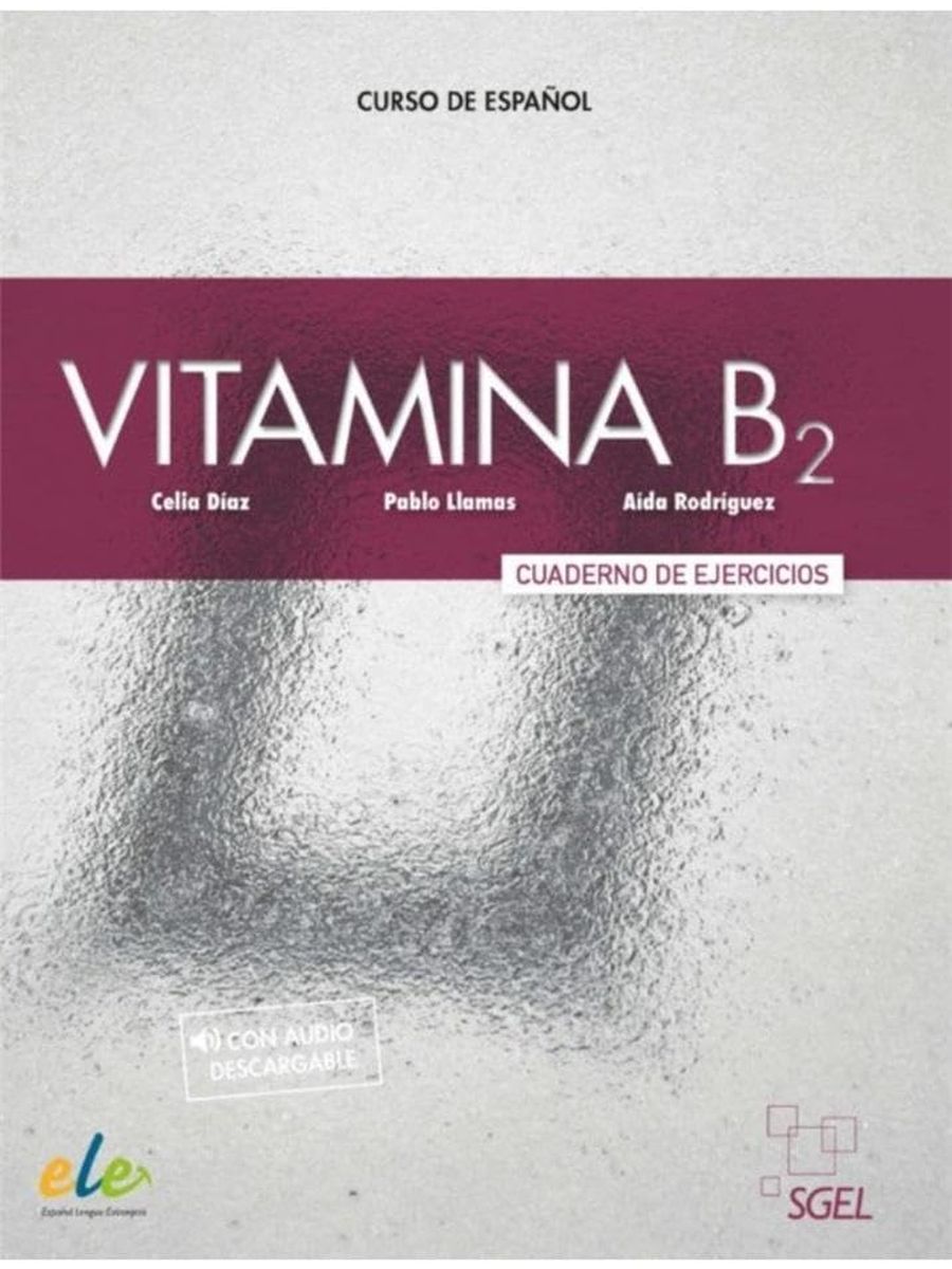 Vitamina B2 Cuaderno de ejercicios + Licencia digital