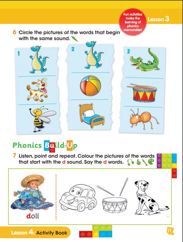 My Phonics 1 The Alphabet Pupil's Book Digibook Application