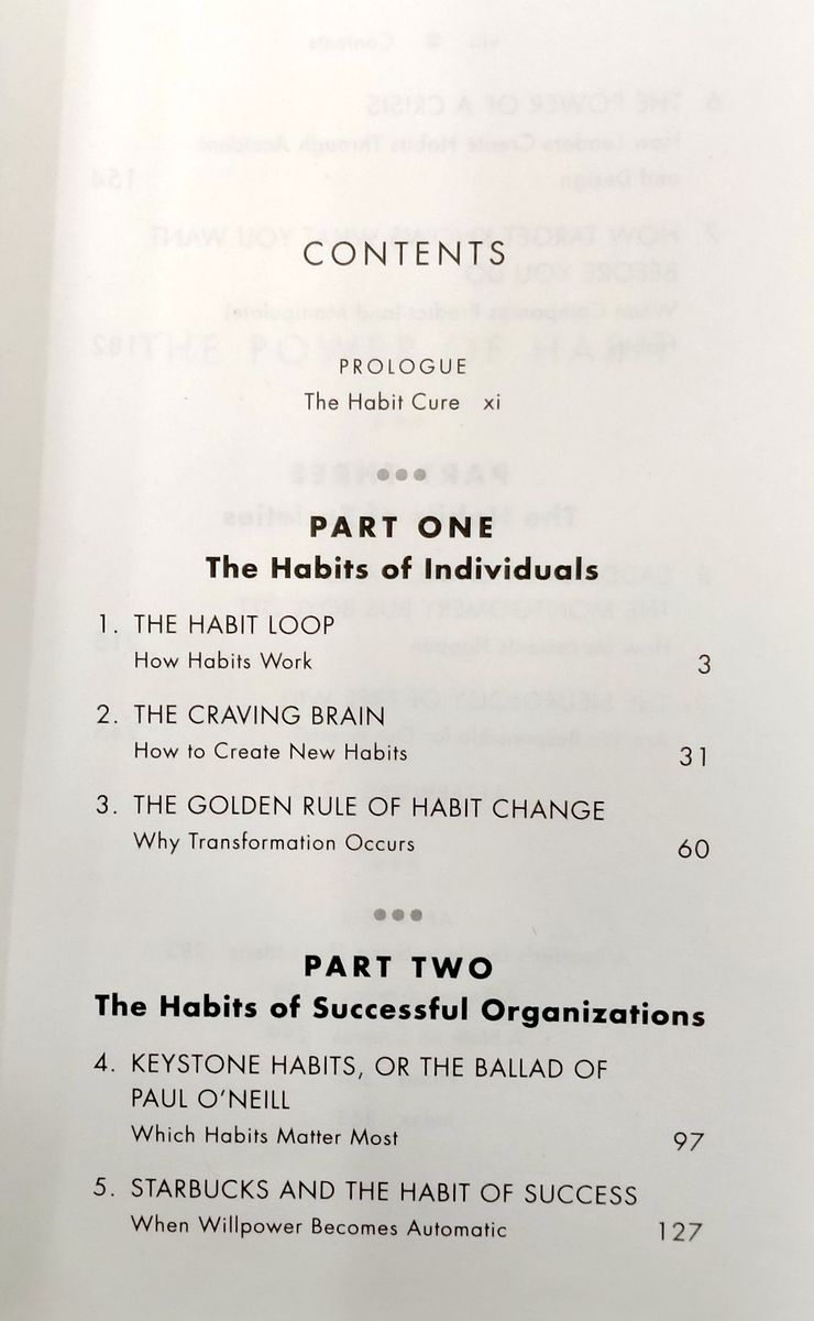 The Power of Habit