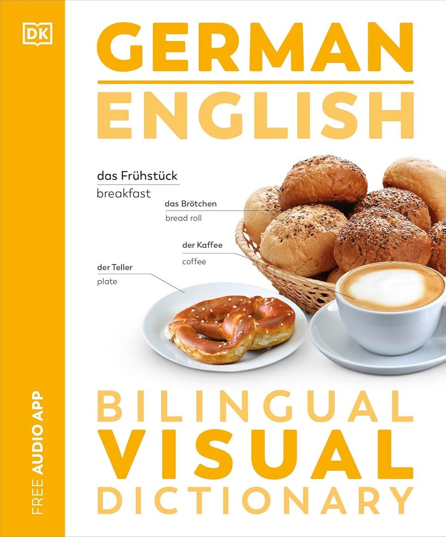 German-English Bilingual Visual Dictionary with Free Audio App