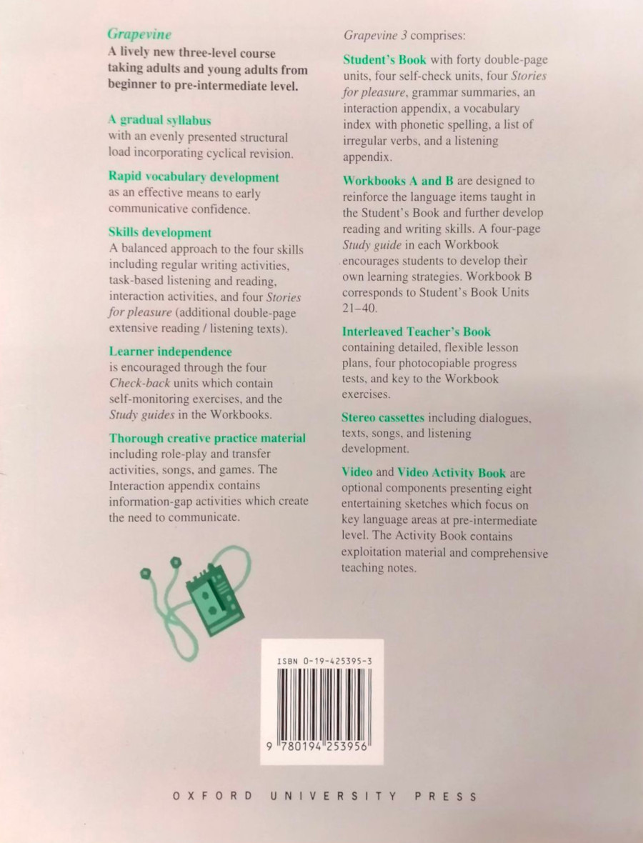 Grapevine 3 Workbook B
