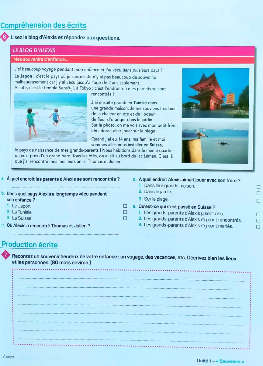 #LaClasse B1 Cahier d'activites