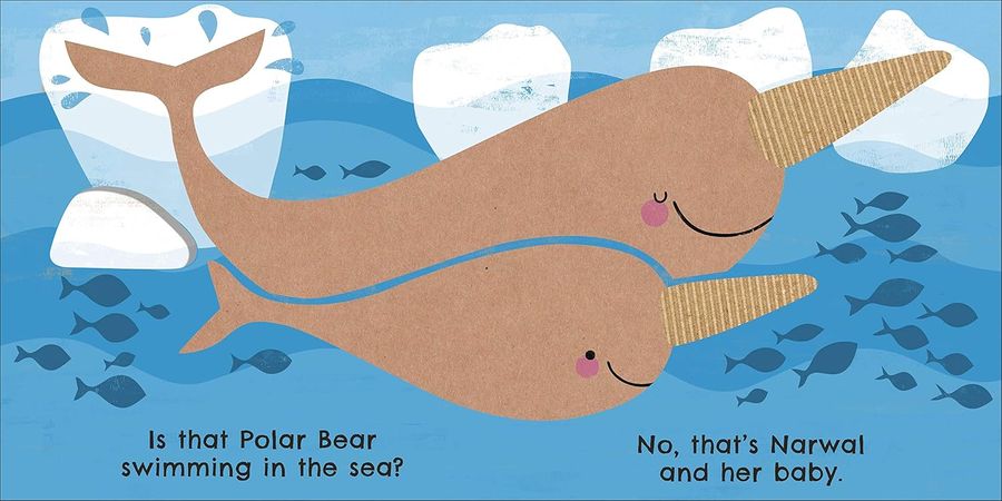 Where Are You Polar Bear? A plastic-free touch and feel book
