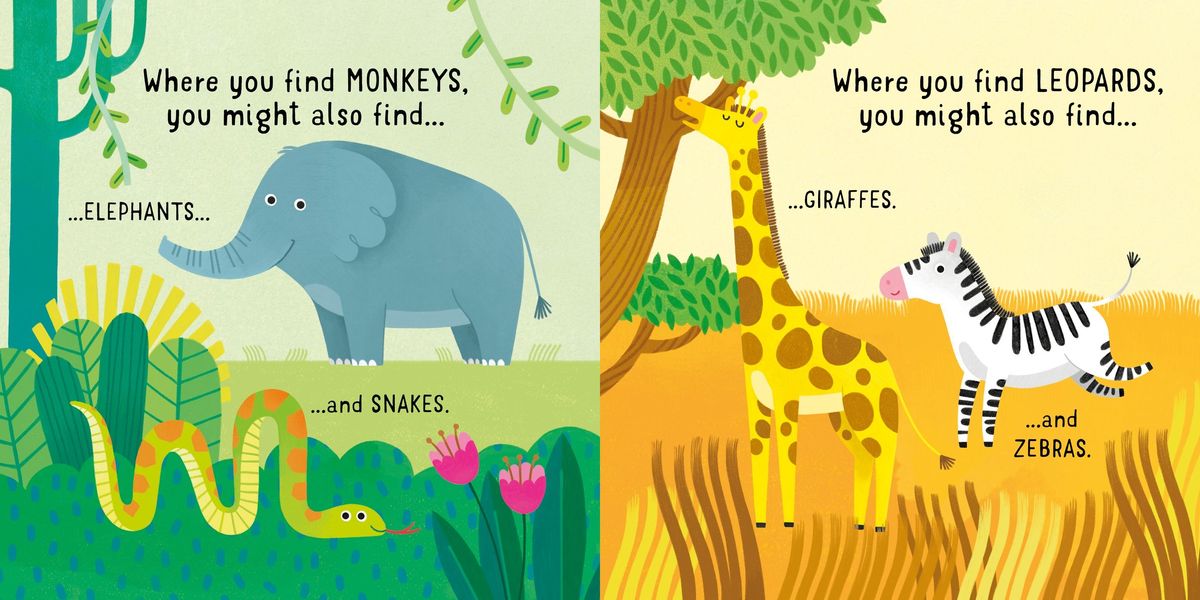 Usborne First Jigsaws: Wild Animals